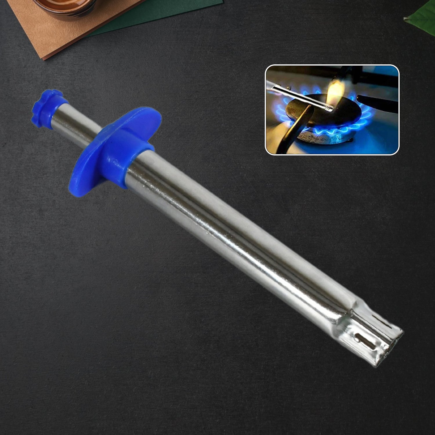 Stainless Steel Gas Lighter Long Lasting Use , Rust Proof, Unbreakable, Gas Lighter Restaurants & Kitchen Use (2 Pc Set) Stainless Steel Gas Lighter Long Lasting Use , Rust Proof, Unbreakable, Gas Lighter Restaurants & Kitchen Use (2 Pc Set)
